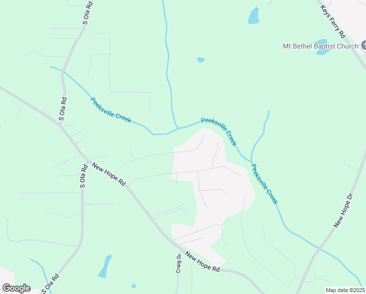 map of restaurants, bars, coffee shops, grocery stores, and more near 135 Antoinette Avenue in McDonough