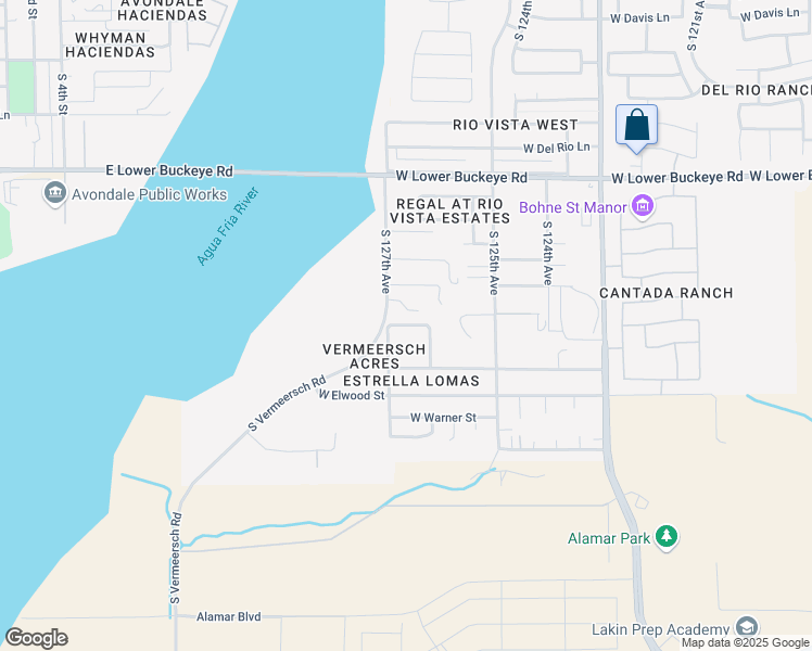 map of restaurants, bars, coffee shops, grocery stores, and more near 12638 West Superior Street in Avondale