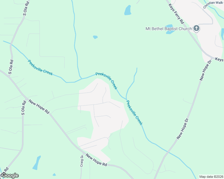 map of restaurants, bars, coffee shops, grocery stores, and more near 312 Mae Ct in McDonough