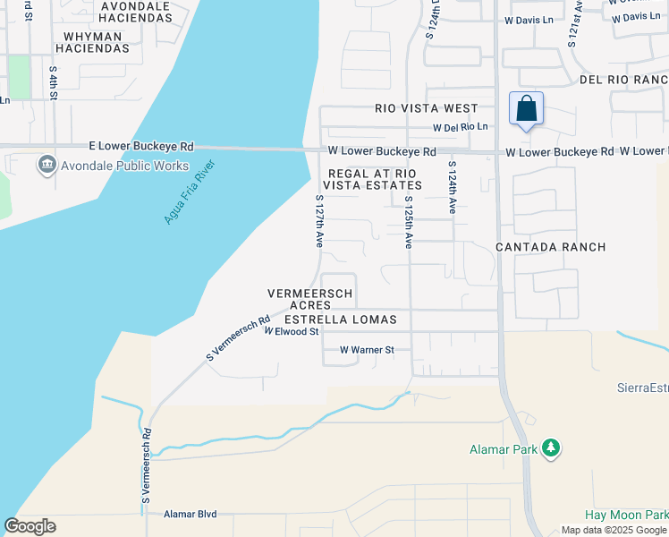 map of restaurants, bars, coffee shops, grocery stores, and more near 12638 West Superior Street in Avondale