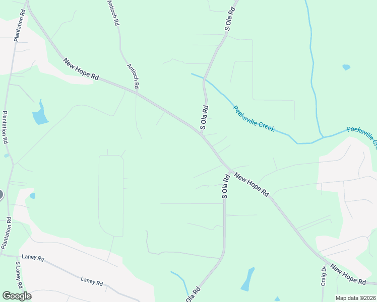 map of restaurants, bars, coffee shops, grocery stores, and more near 732 New Hope Road in McDonough