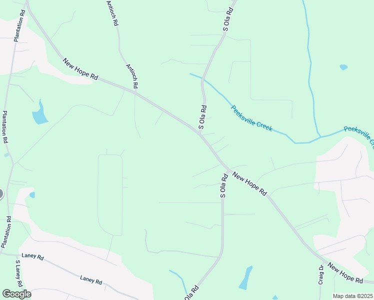 map of restaurants, bars, coffee shops, grocery stores, and more near 732 New Hope Road in McDonough