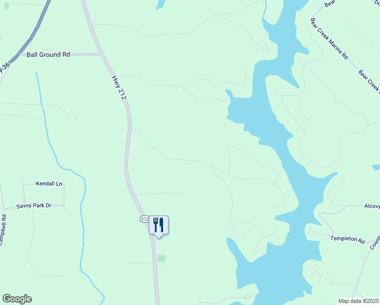 map of restaurants, bars, coffee shops, grocery stores, and more near 135 Yancey Road in Covington