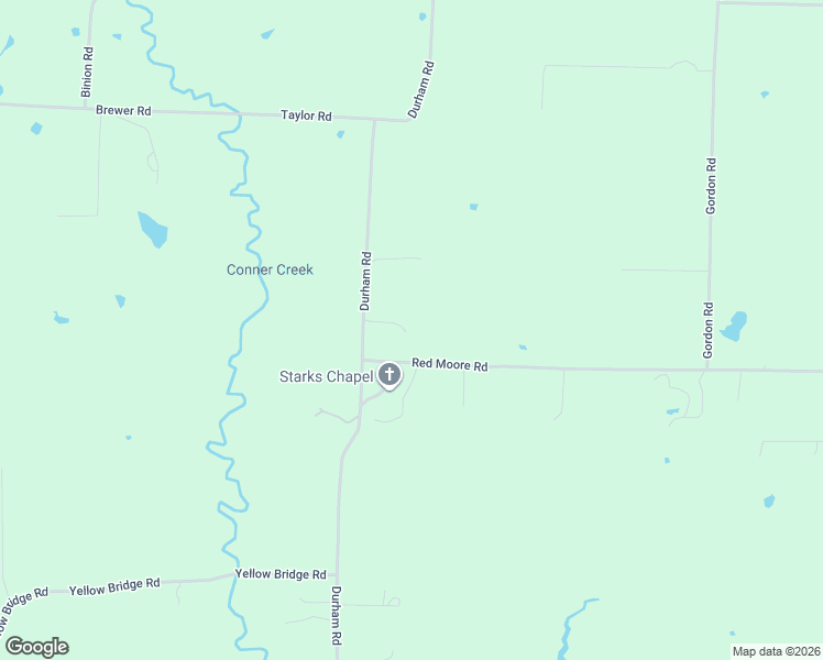 map of restaurants, bars, coffee shops, grocery stores, and more near 1462 Durham Road in Whitewright