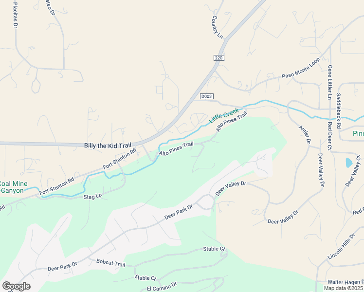 map of restaurants, bars, coffee shops, grocery stores, and more near Alto Pines Road in Alto