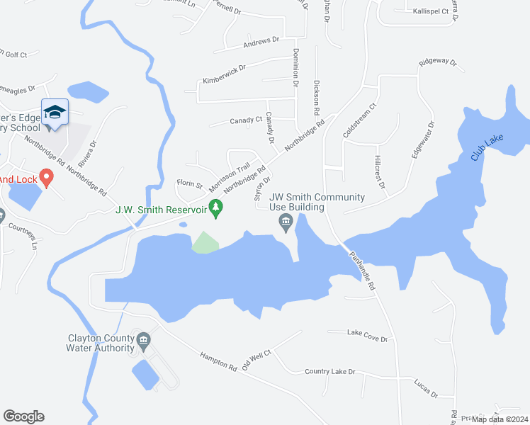 map of restaurants, bars, coffee shops, grocery stores, and more near 12339 Styron Drive in Hampton