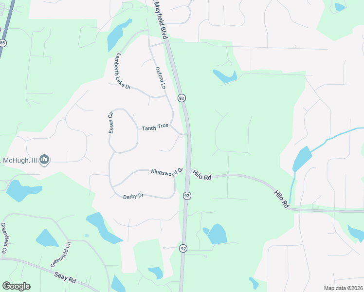 map of restaurants, bars, coffee shops, grocery stores, and more near 180 Roxboro Court in Fayetteville