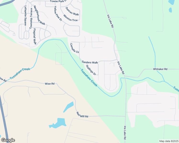 map of restaurants, bars, coffee shops, grocery stores, and more near 312 Stallings Drive in McDonough