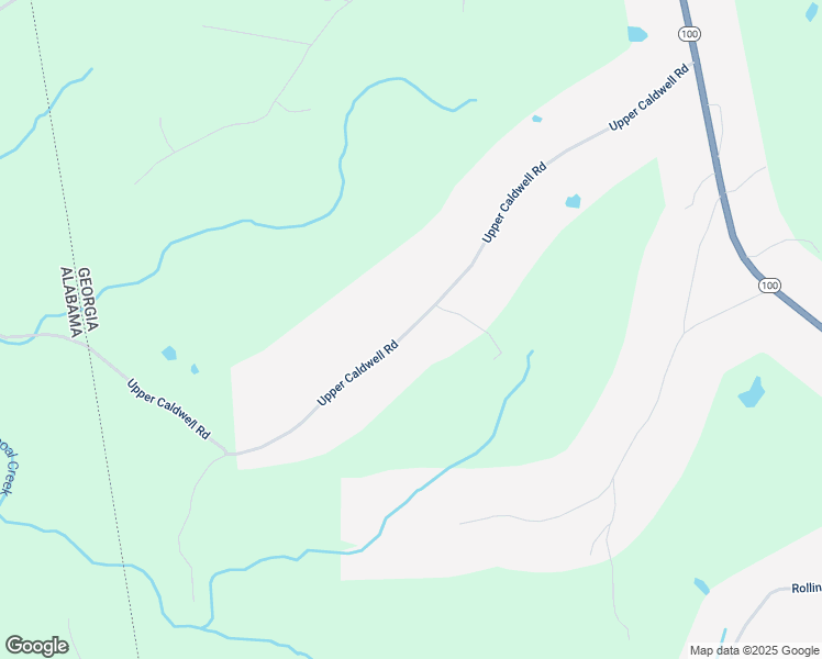 map of restaurants, bars, coffee shops, grocery stores, and more near 677 Upper Caldwell Road in Bowdon