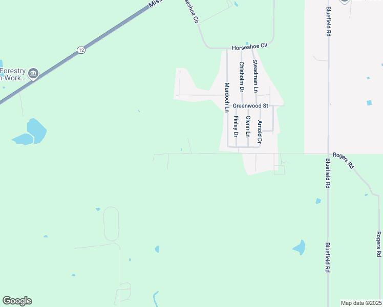 map of restaurants, bars, coffee shops, grocery stores, and more near 1701 Falin Lane in Starkville