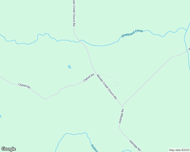 map of restaurants, bars, coffee shops, grocery stores, and more near 401 Murder Creek Church Road in Monticello