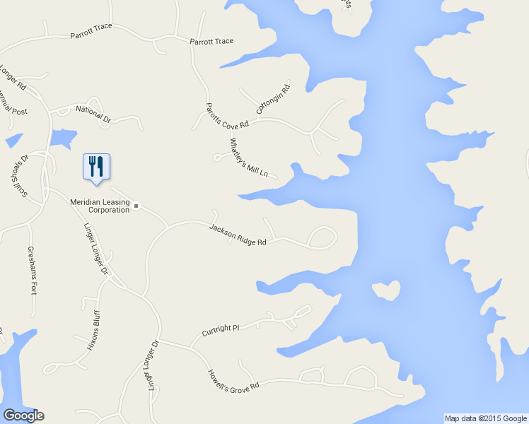 map of restaurants, bars, coffee shops, grocery stores, and more near 1011 Little Bits Lane in Greensboro