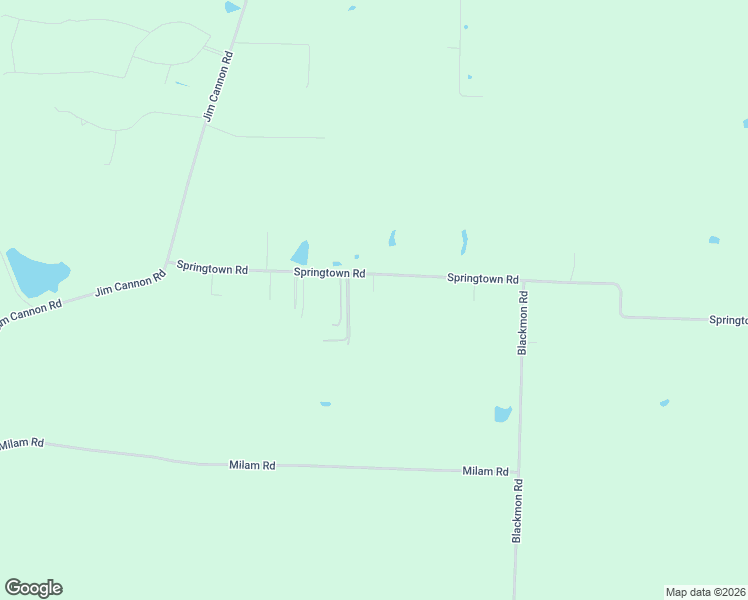 map of restaurants, bars, coffee shops, grocery stores, and more near 556 Springtown Road in Van Alstyne