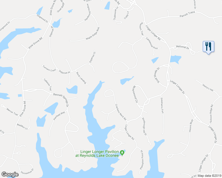 map of restaurants, bars, coffee shops, grocery stores, and more near 1131 Jackson Lane in Greensboro