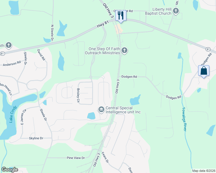 map of restaurants, bars, coffee shops, grocery stores, and more near 1510 Gunstock Court in Hampton