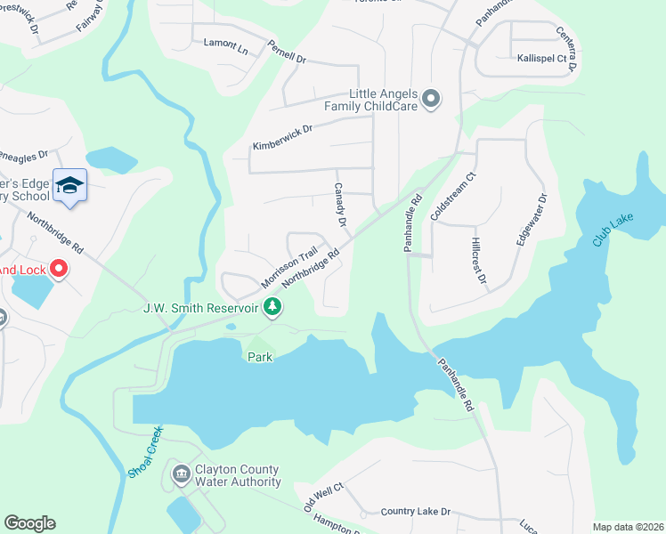 map of restaurants, bars, coffee shops, grocery stores, and more near 12269 Styron Drive in Hampton