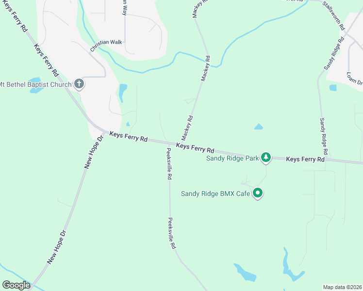 map of restaurants, bars, coffee shops, grocery stores, and more near 975 Keys Ferry Road in McDonough
