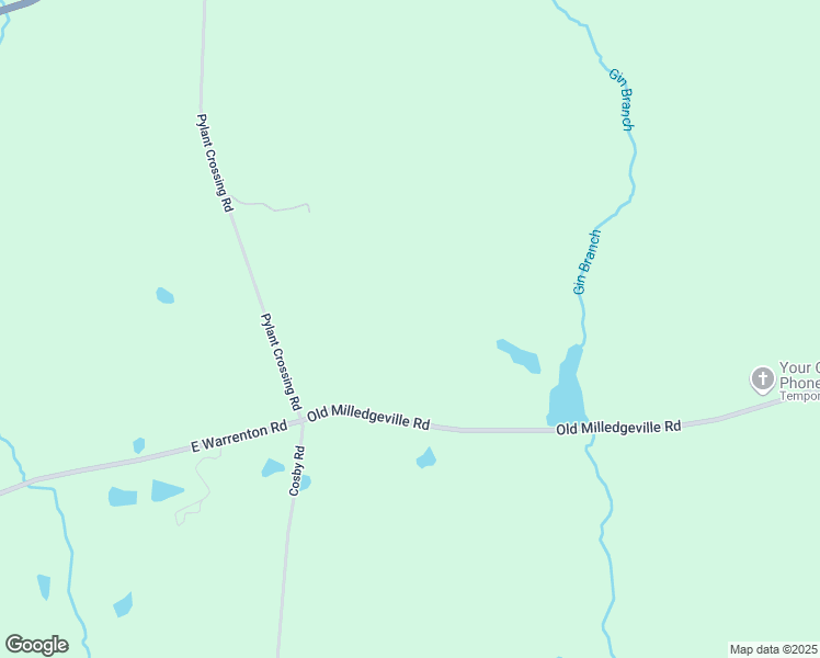 map of restaurants, bars, coffee shops, grocery stores, and more near 174 Old Milledgeville Road in Thomson