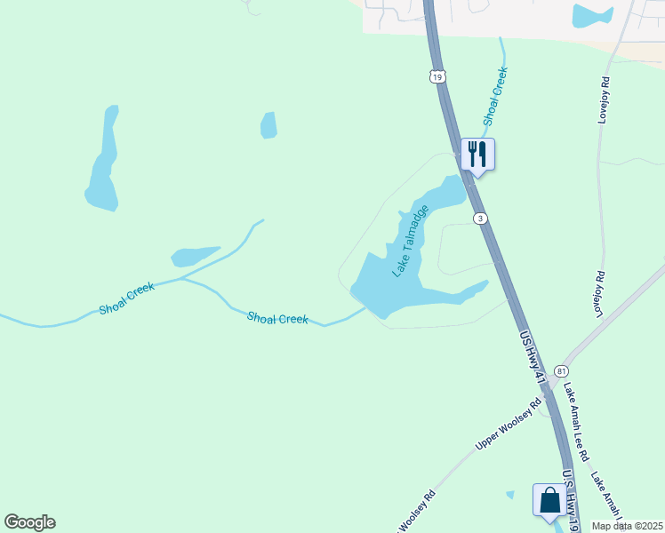 map of restaurants, bars, coffee shops, grocery stores, and more near 210 North Drive in Hampton