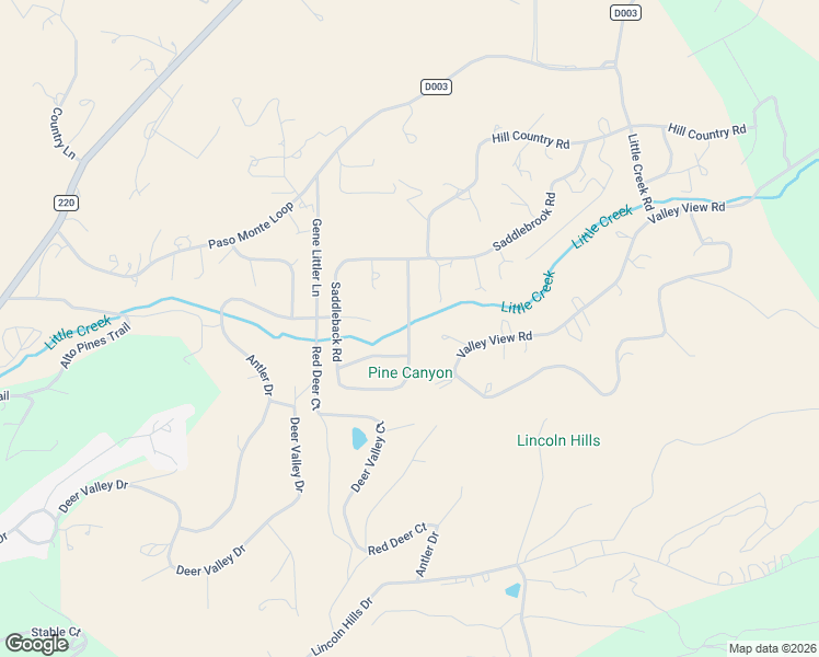 map of restaurants, bars, coffee shops, grocery stores, and more near Saddleback Road in Alto