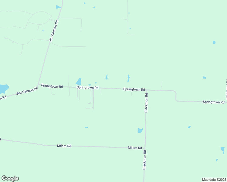 map of restaurants, bars, coffee shops, grocery stores, and more near 608 Springtown Road in Van Alstyne