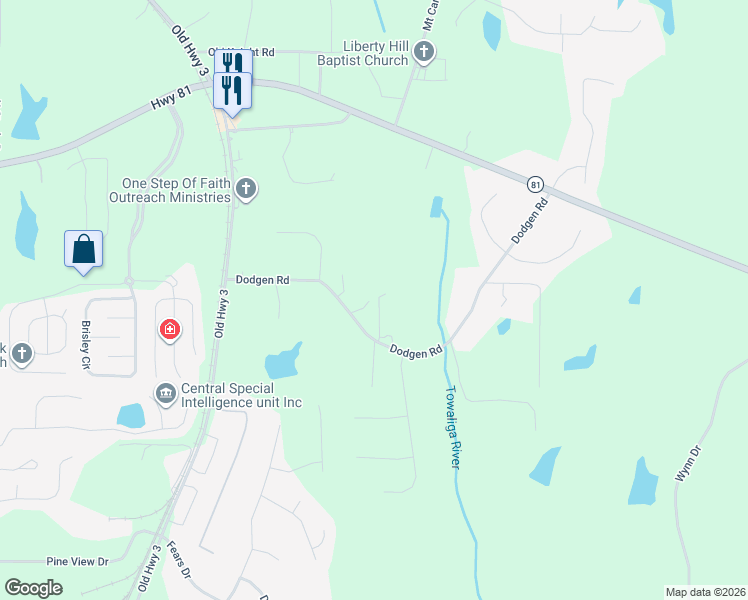 map of restaurants, bars, coffee shops, grocery stores, and more near 280 Dodgen Road in Hampton