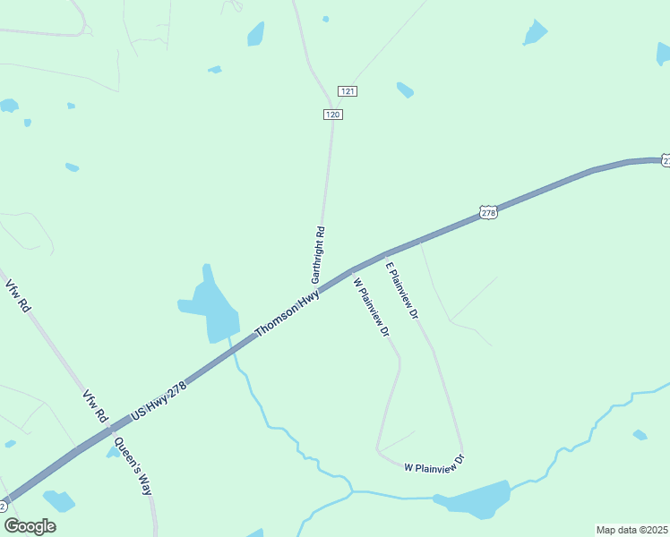 map of restaurants, bars, coffee shops, grocery stores, and more near 1841 Thomson Highway in Warrenton