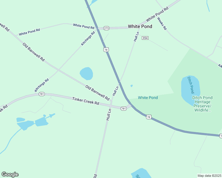 map of restaurants, bars, coffee shops, grocery stores, and more near 1116 Hull Ln in Williston