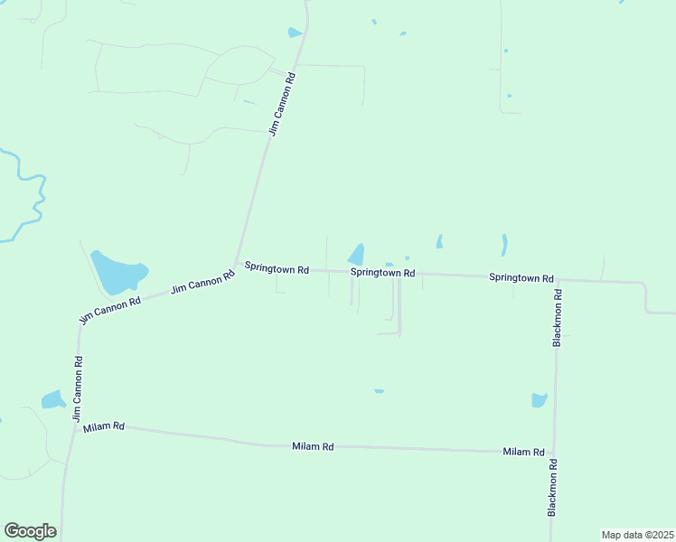 map of restaurants, bars, coffee shops, grocery stores, and more near 0 Springtown Road in Van Alstyne