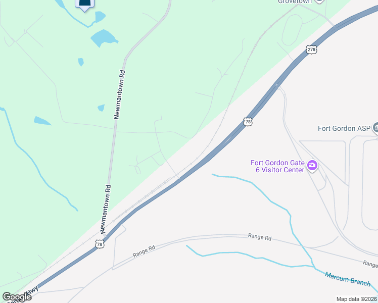 map of restaurants, bars, coffee shops, grocery stores, and more near 5230 Oak Springs Drive in Grovetown