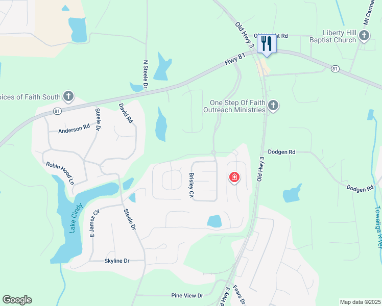 map of restaurants, bars, coffee shops, grocery stores, and more near in Hampton