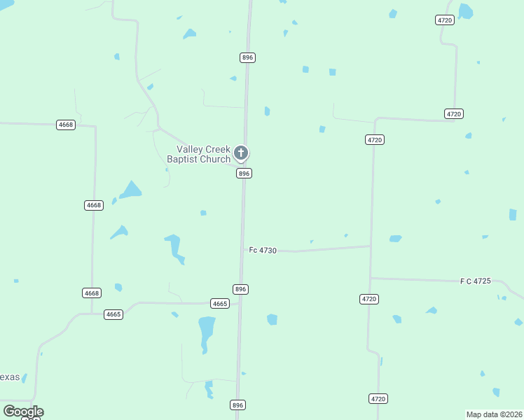 map of restaurants, bars, coffee shops, grocery stores, and more near 3392 FM 896 in Leonard