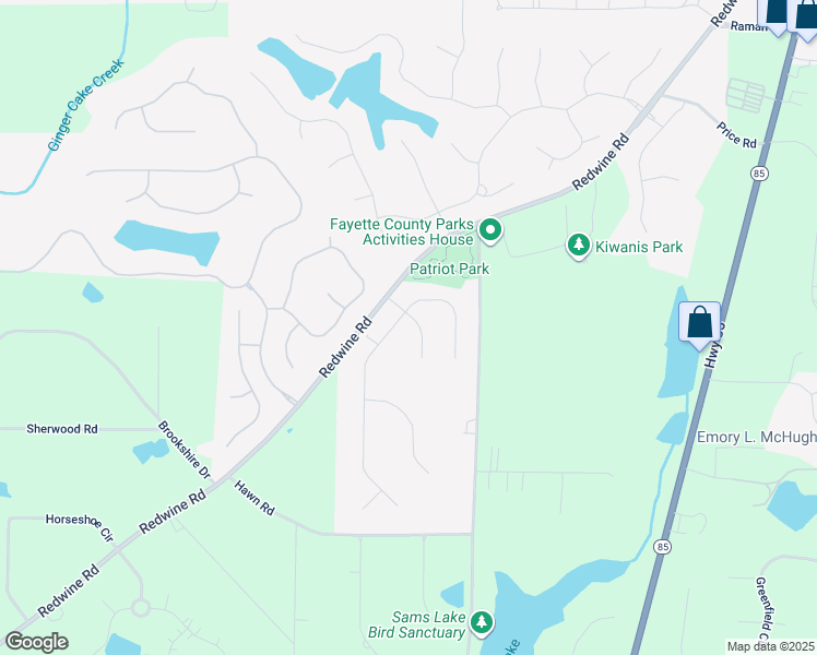 map of restaurants, bars, coffee shops, grocery stores, and more near 115 Bellemeade Court in Fayetteville
