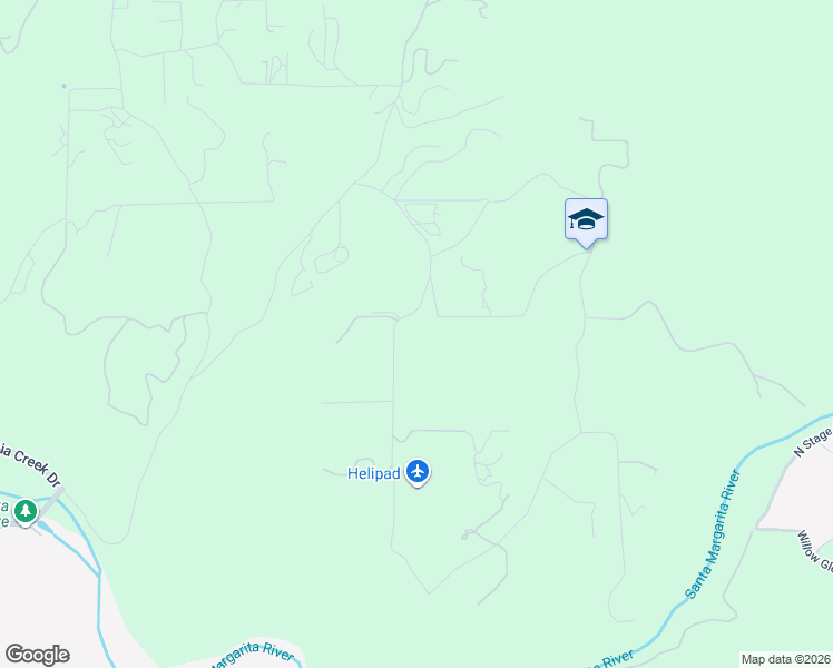 map of restaurants, bars, coffee shops, grocery stores, and more near 40745 Vía Ranchitos in Fallbrook