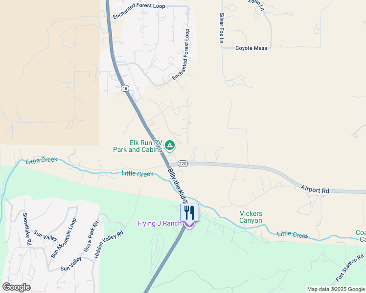 map of restaurants, bars, coffee shops, grocery stores, and more near Pine Hill Loop in Alto