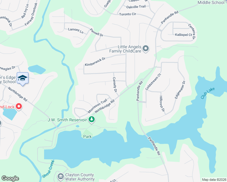 map of restaurants, bars, coffee shops, grocery stores, and more near 12603 Canady Drive in Hampton