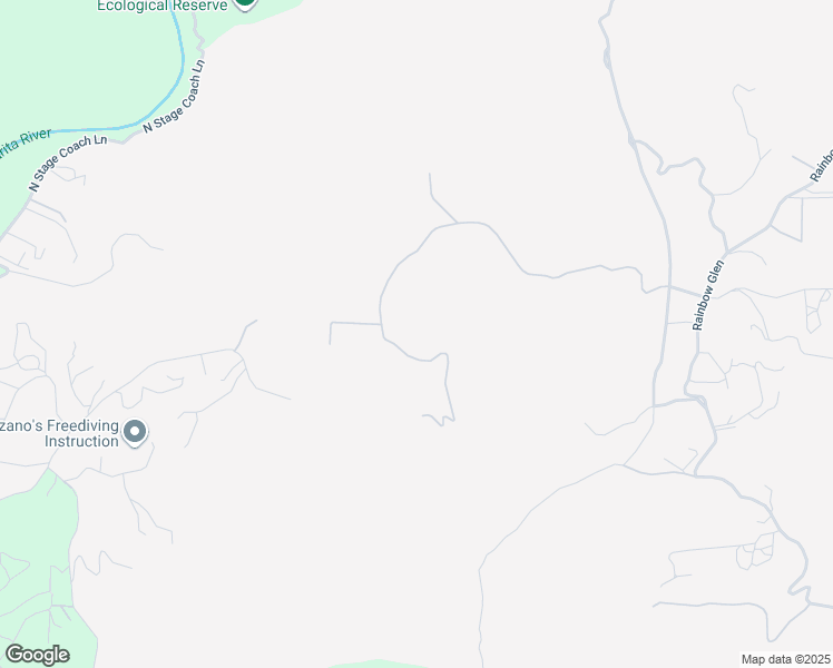 map of restaurants, bars, coffee shops, grocery stores, and more near 3437 Aspen Road in Fallbrook