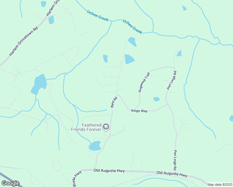 map of restaurants, bars, coffee shops, grocery stores, and more near 664 Byrd Road in Harlem