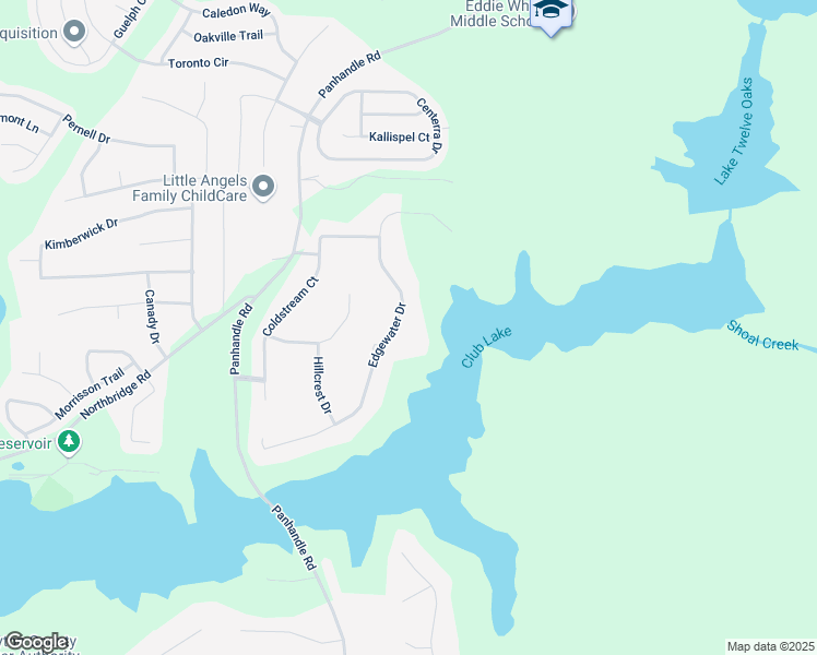 map of restaurants, bars, coffee shops, grocery stores, and more near 12282 Edgewater Drive in Hampton