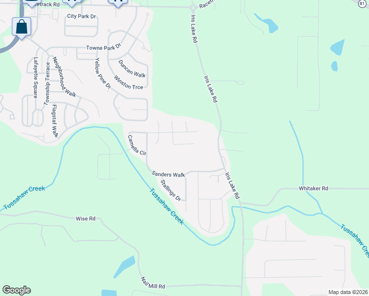 map of restaurants, bars, coffee shops, grocery stores, and more near 729 Denise Court in McDonough