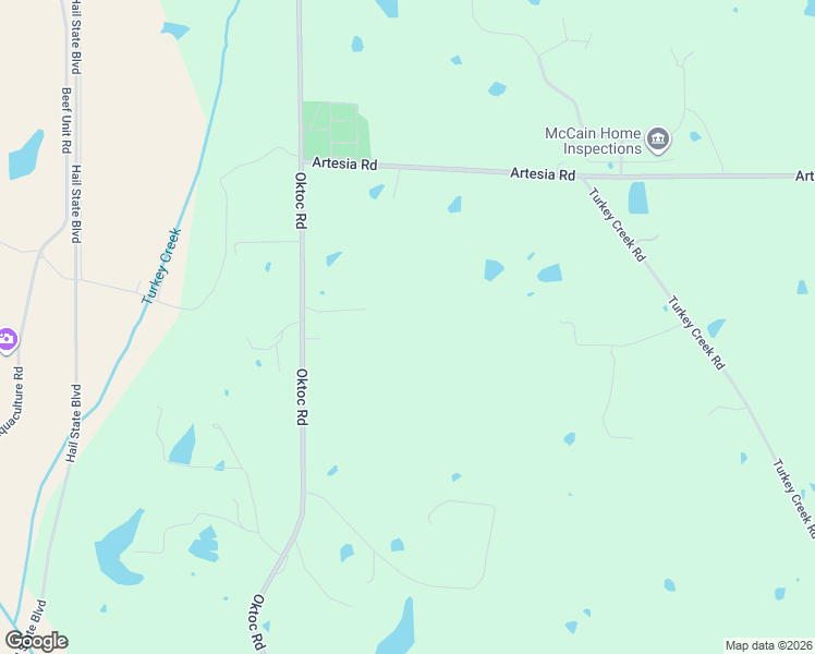 map of restaurants, bars, coffee shops, grocery stores, and more near 8634 Oktoc Road in Starkville