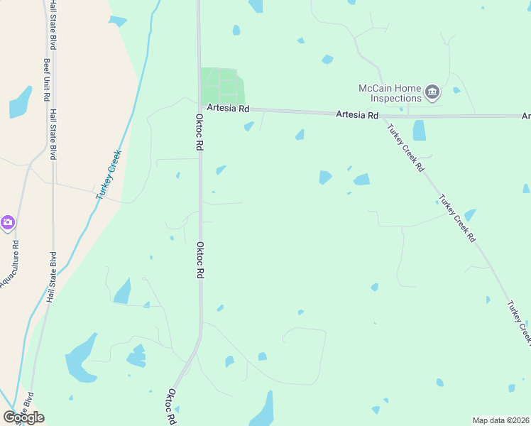 map of restaurants, bars, coffee shops, grocery stores, and more near 8634 Oktoc Road in Starkville