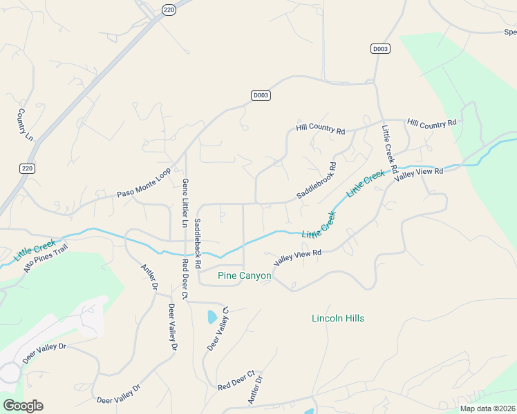 map of restaurants, bars, coffee shops, grocery stores, and more near Saddlebrook Road in Alto