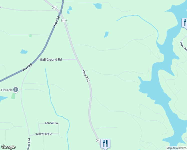 map of restaurants, bars, coffee shops, grocery stores, and more near 46 Norman Road in Covington