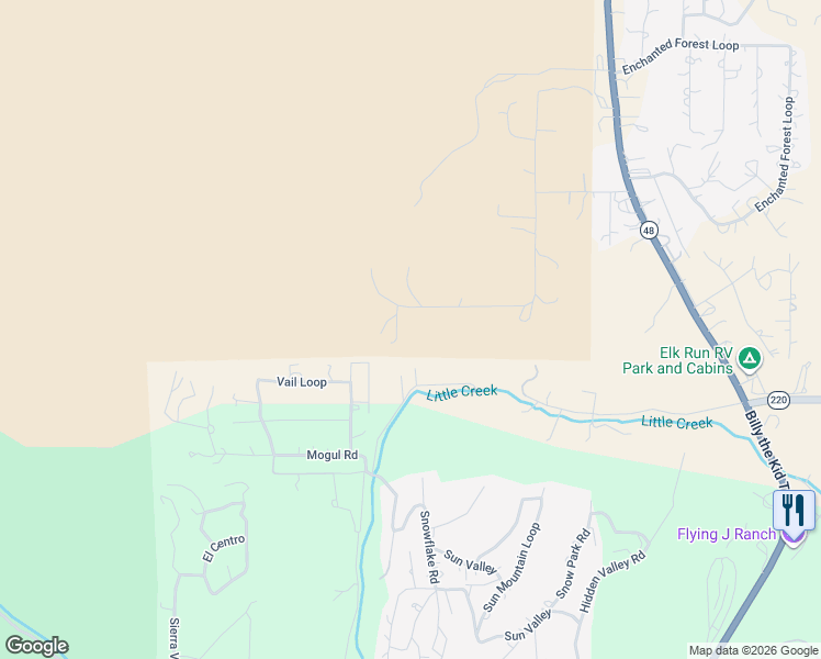 map of restaurants, bars, coffee shops, grocery stores, and more near Stacey Road in Alto