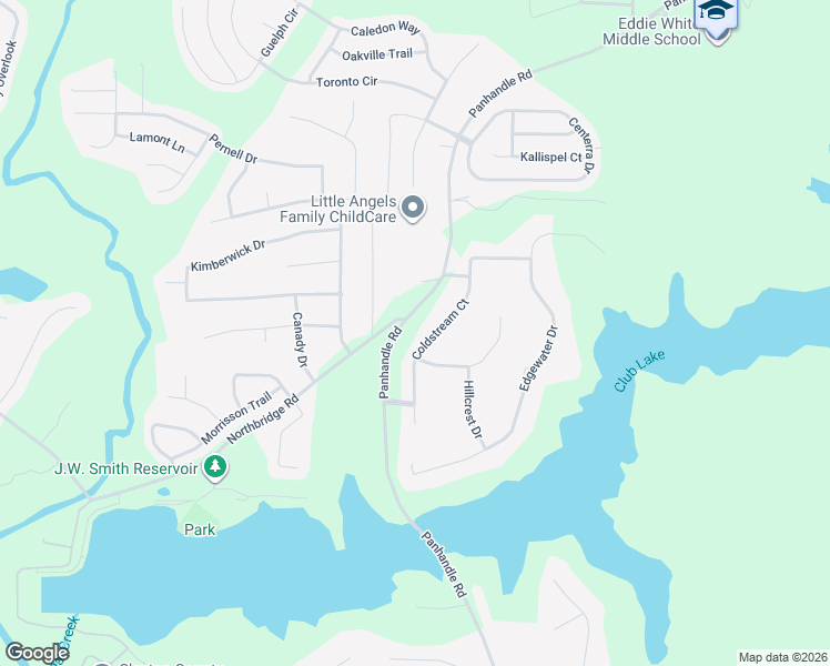 map of restaurants, bars, coffee shops, grocery stores, and more near in Clayton County