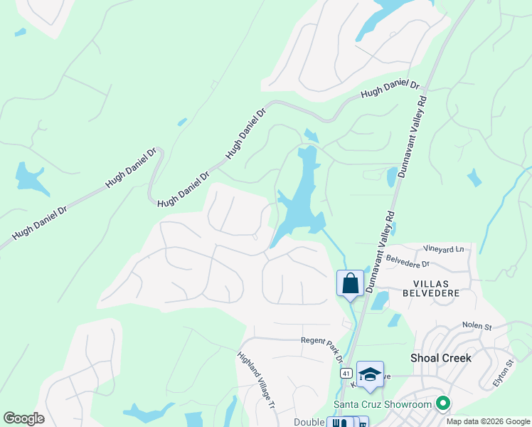 map of restaurants, bars, coffee shops, grocery stores, and more near 5015 English Turn in Birmingham