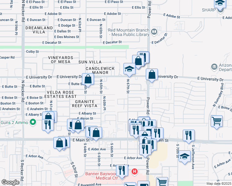 6562 East Boise Street Mesa Az Walk Score