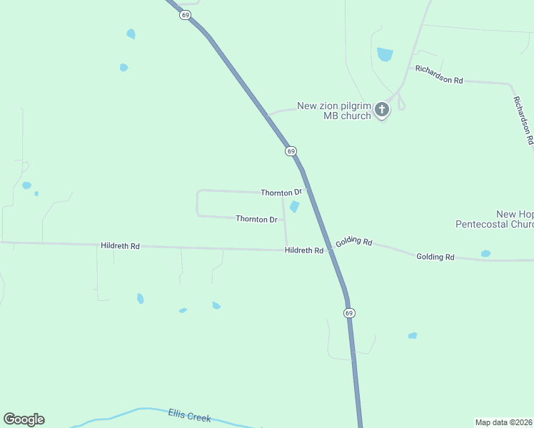 map of restaurants, bars, coffee shops, grocery stores, and more near 721 Thornton Drive in Columbus