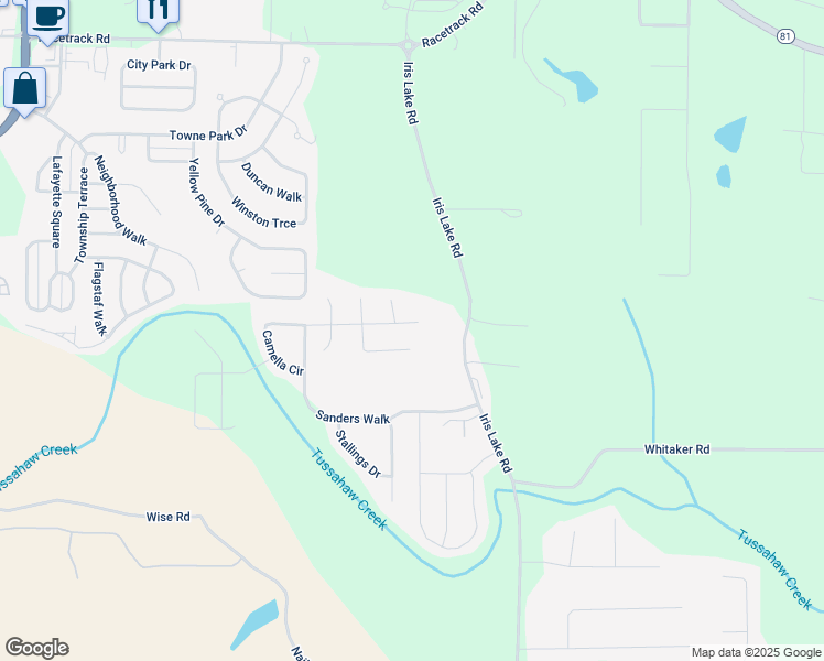 map of restaurants, bars, coffee shops, grocery stores, and more near 470 Camella Circle in McDonough